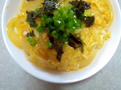 かんたん揚げ玉丼